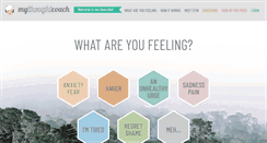 Desktop Screenshot of mythoughtcoach.com
